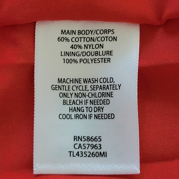 🌟 NWT LEITH Trendy Red Bloom Lace Mini-skirt Women's Size M Ruffles Side Zipper - Picture 7 of 8